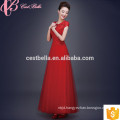 2017 Korean Fashion Knee Length Bridesmaid Sexy Red Mother Of The Bride Dresses For Fat